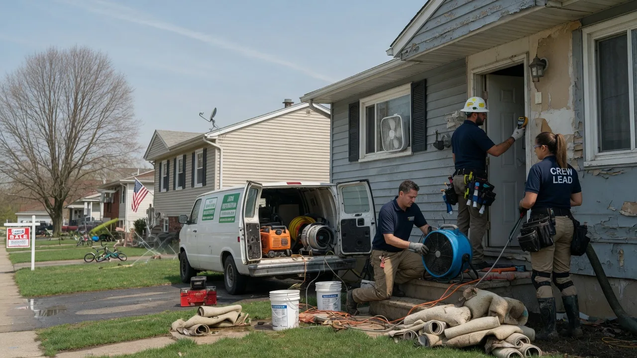 Flood Cleanup in Lewisville, OH near me